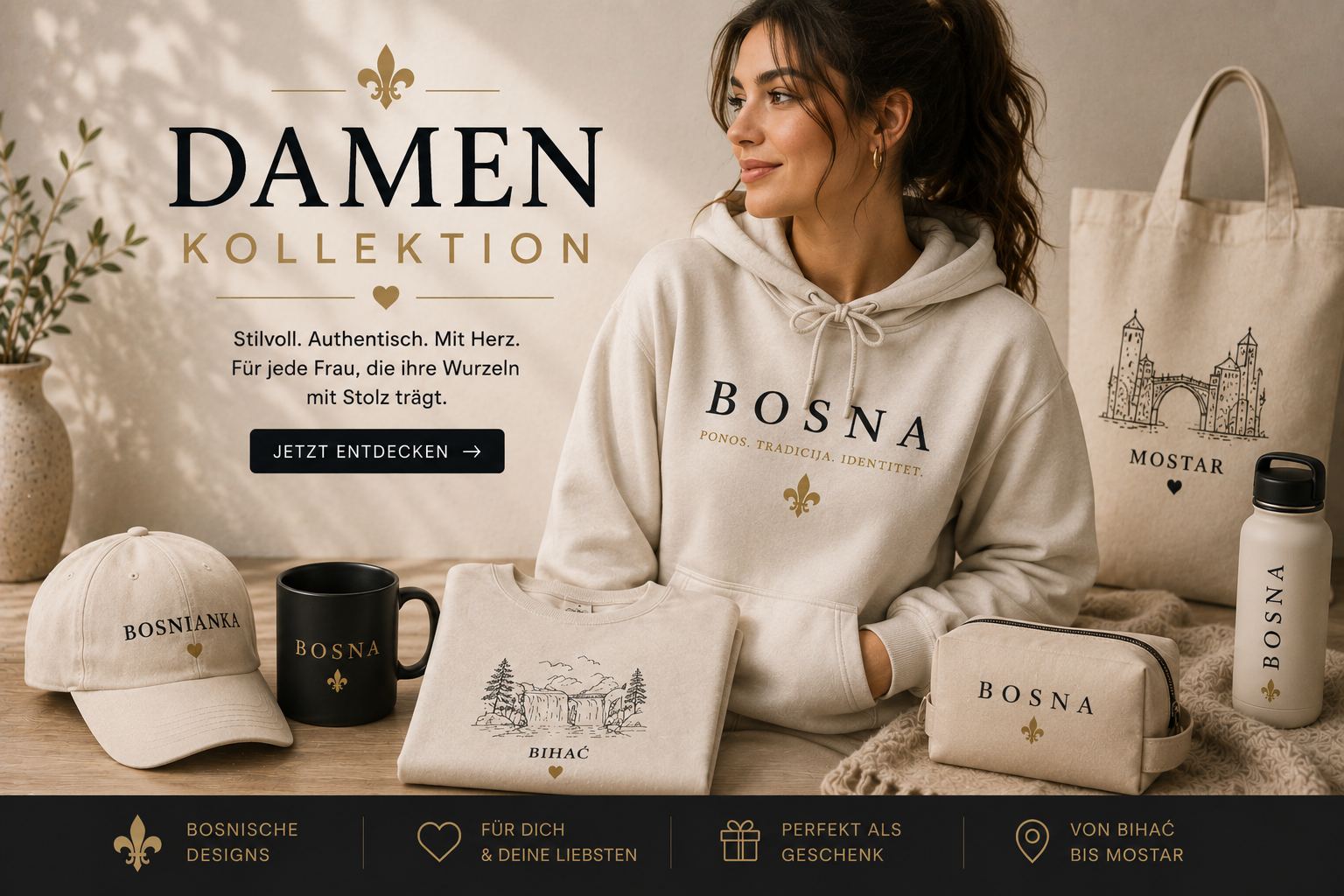 Balkan Stadte Damen Bosnien