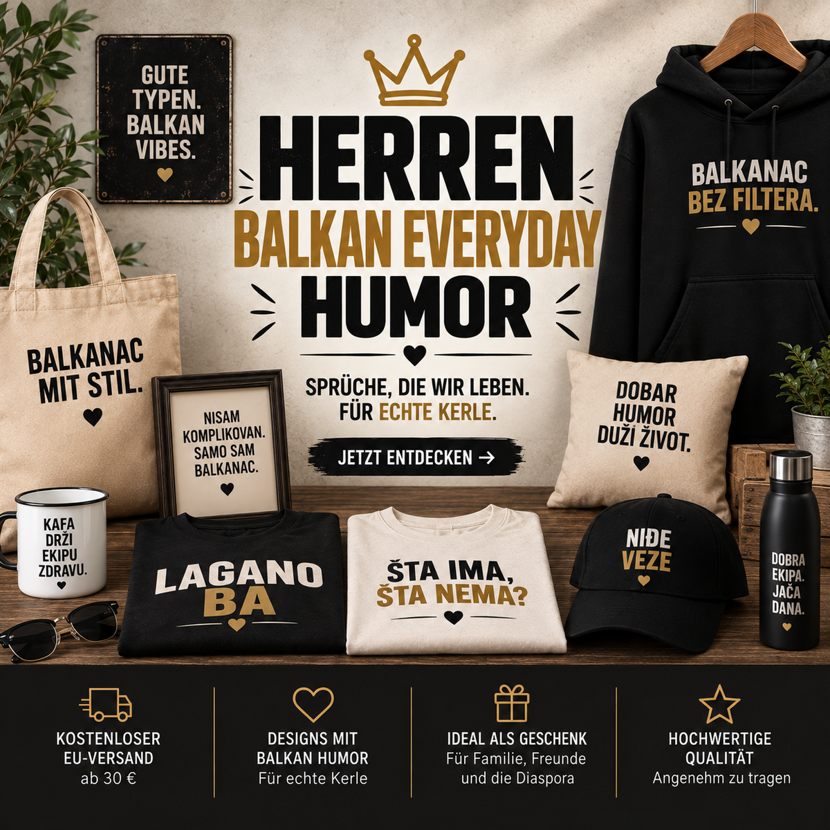 Balkan humor everyday herren