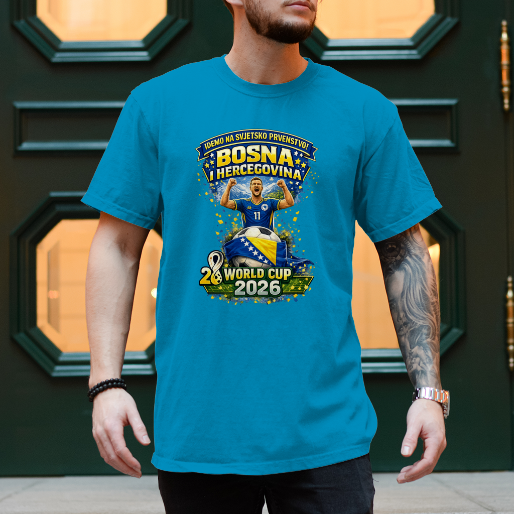 Herren T-Shirt – Bosnien | Design 01 | Frontprint