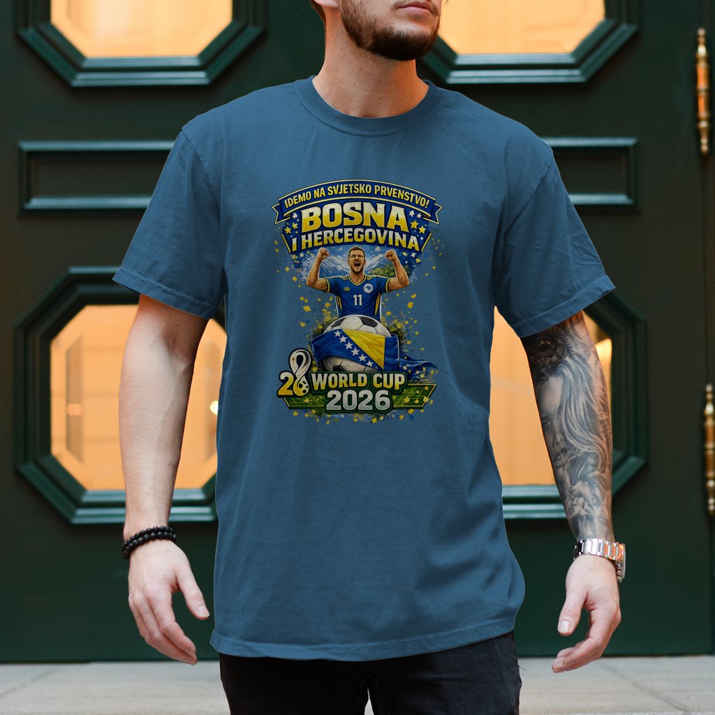 Herren T-Shirt – Bosnien | Design 01 | Frontprint