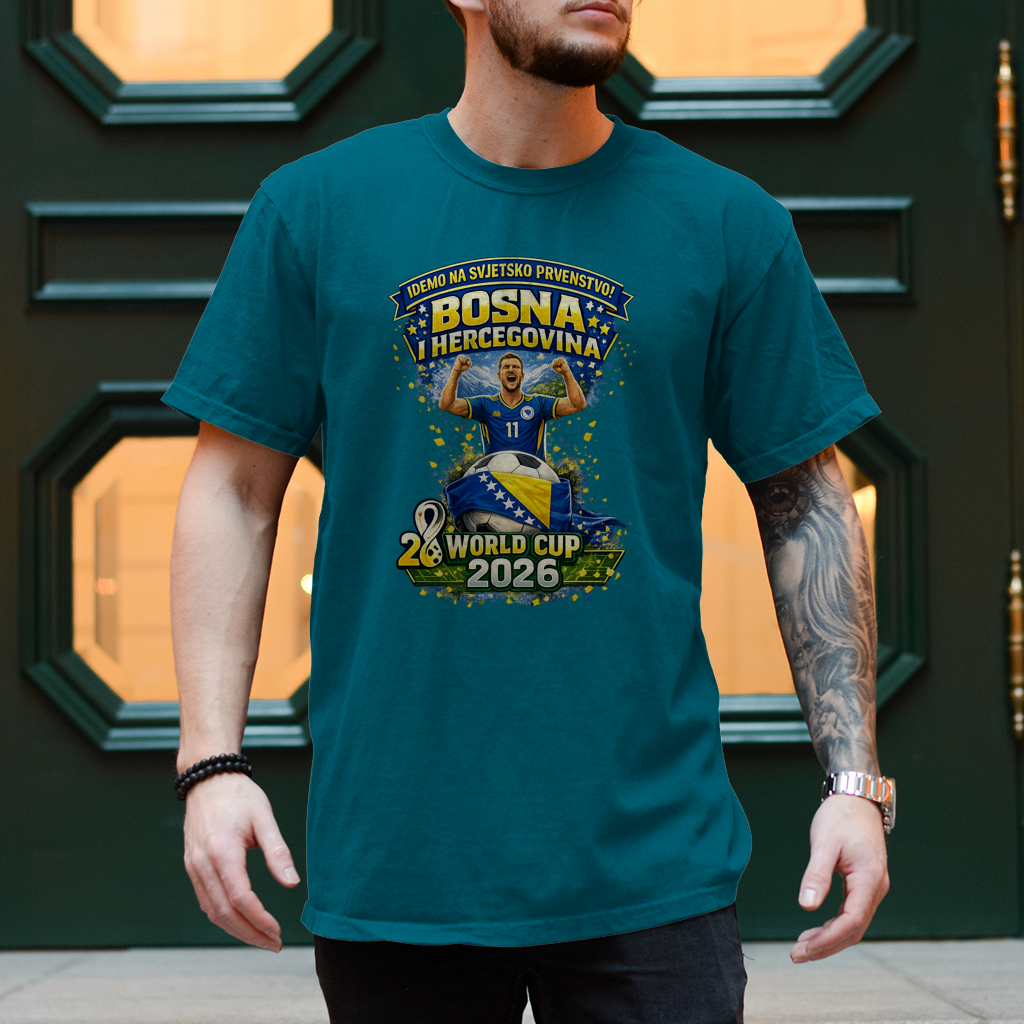 Herren T-Shirt – Bosnien | Design 01 | Frontprint