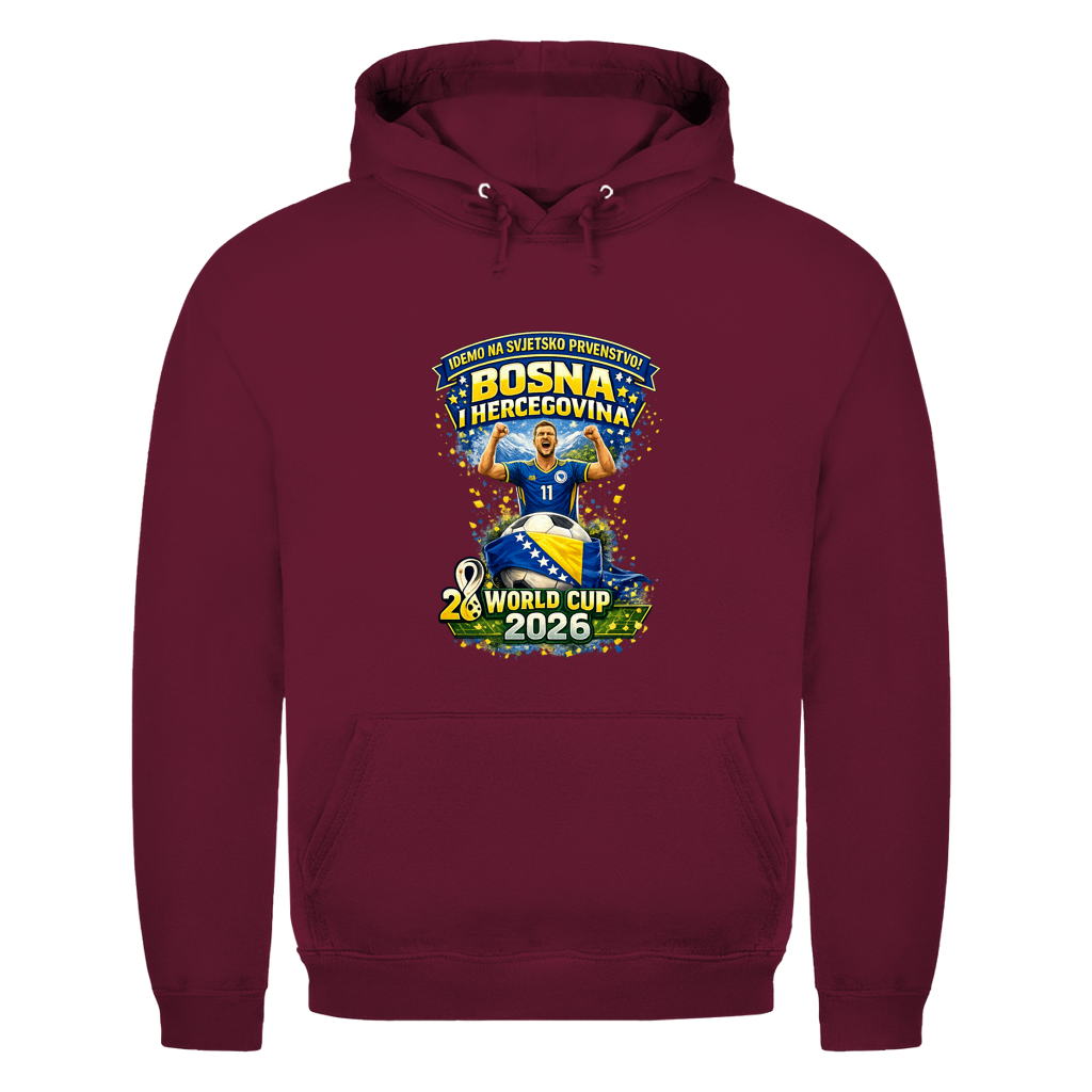 Herren Hoodie – Bosnien | Design 01 | Frontprint