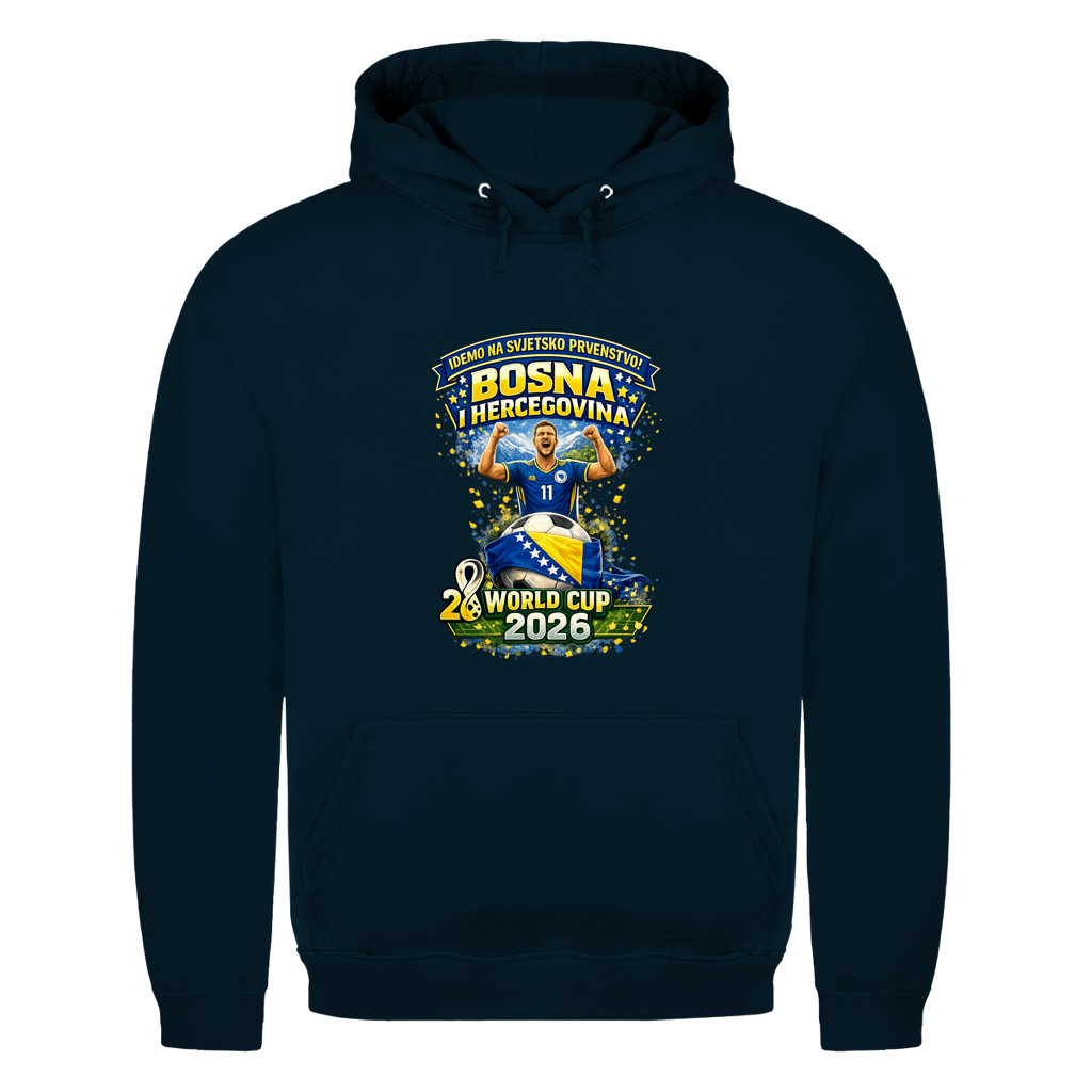 Herren Hoodie – Bosnien | Design 01 | Frontprint
