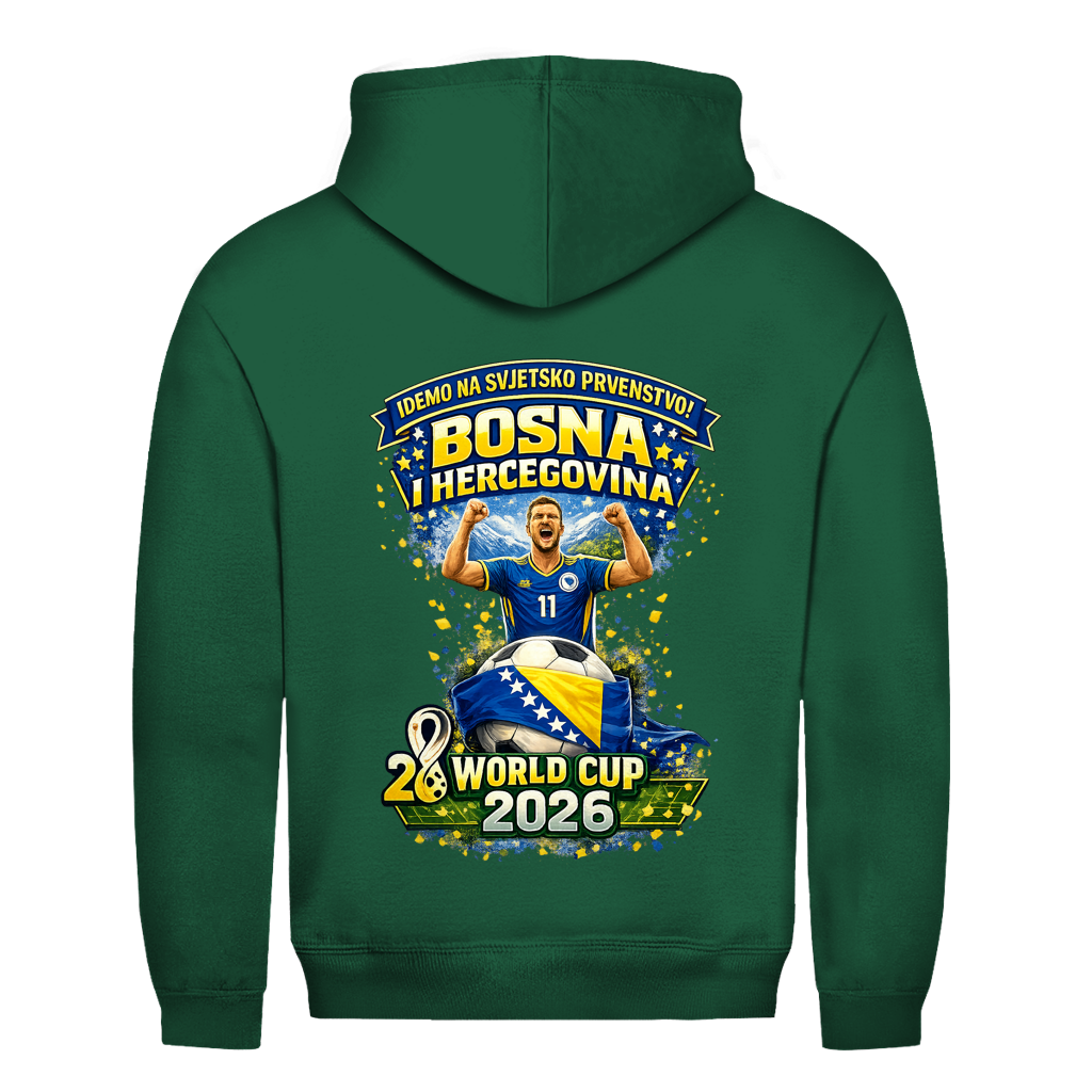 Herren Hoodie – Bosnien | Design 01 | Rückenprint