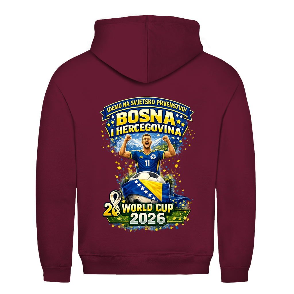 Herren Hoodie – Bosnien | Design 01 | Rückenprint