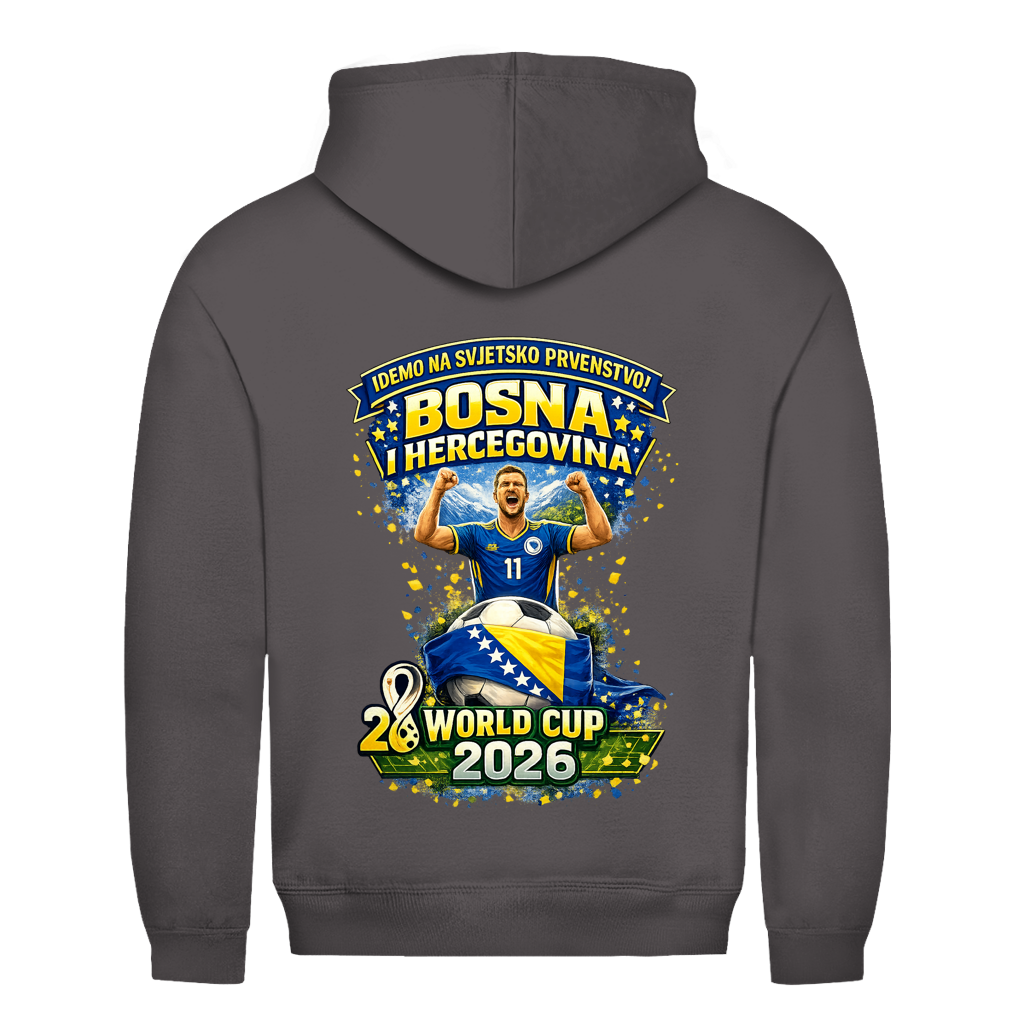 Herren Hoodie – Bosnien | Design 01 | Rückenprint