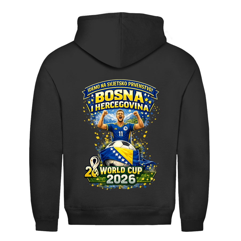 Herren Hoodie – Bosnien | Design 01 | Rückenprint
