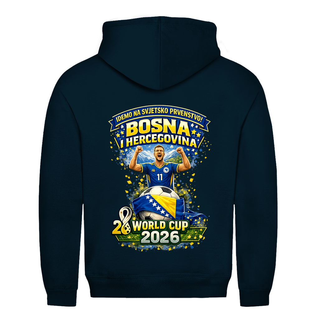 Herren Hoodie – Bosnien | Design 01 | Rückenprint