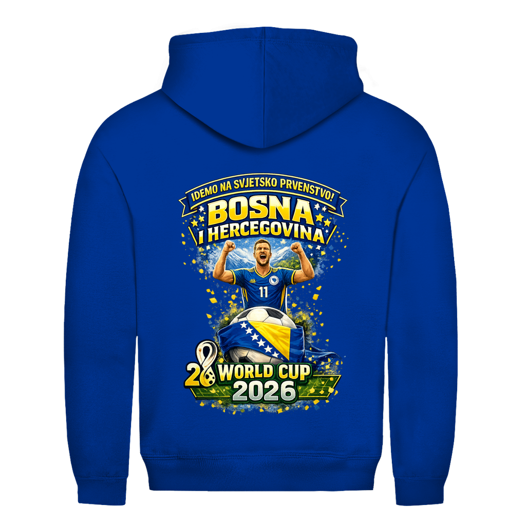 Herren Hoodie – Bosnien | Design 01 | Rückenprint