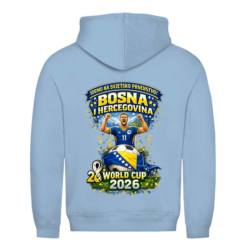 Herren Hoodie – Bosnien | Design 01 | Rückenprint