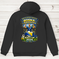 Herren Premium Bio Hoodie – Bosnien | Design 01 | Rückenprint