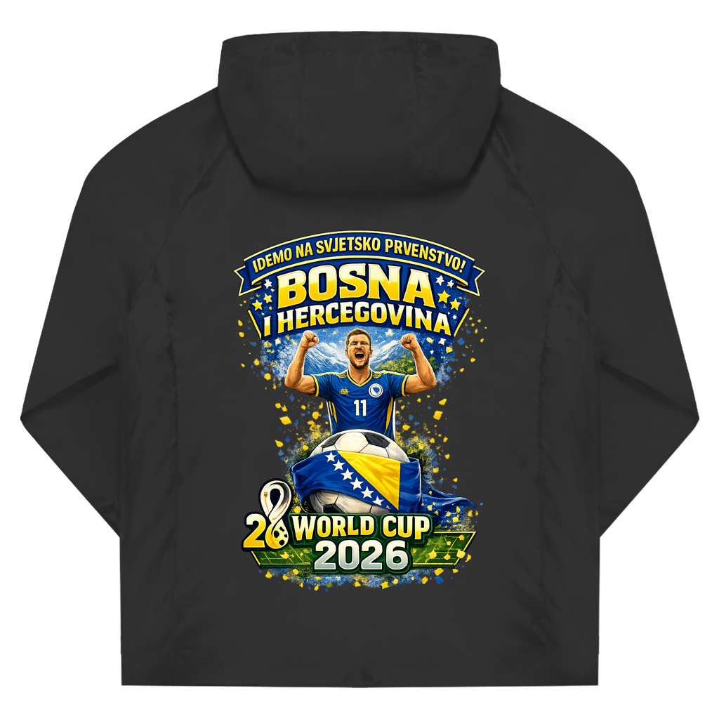 Windbreaker – Bosnien | Design 01  | Rückenprint