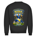 Muški Premium Organski Dukserica – Bosna | Dizajn 01 | Print na leđima