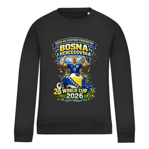 Damen Sweatshirt – Bosnien | Design 01 | Frontprint