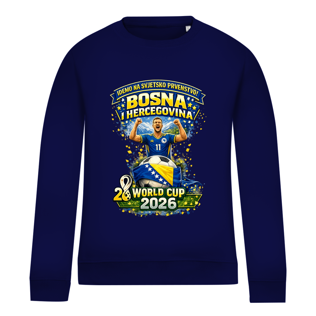 Women's Sweatshirt – Bosnia | Design 01 | Front Print
