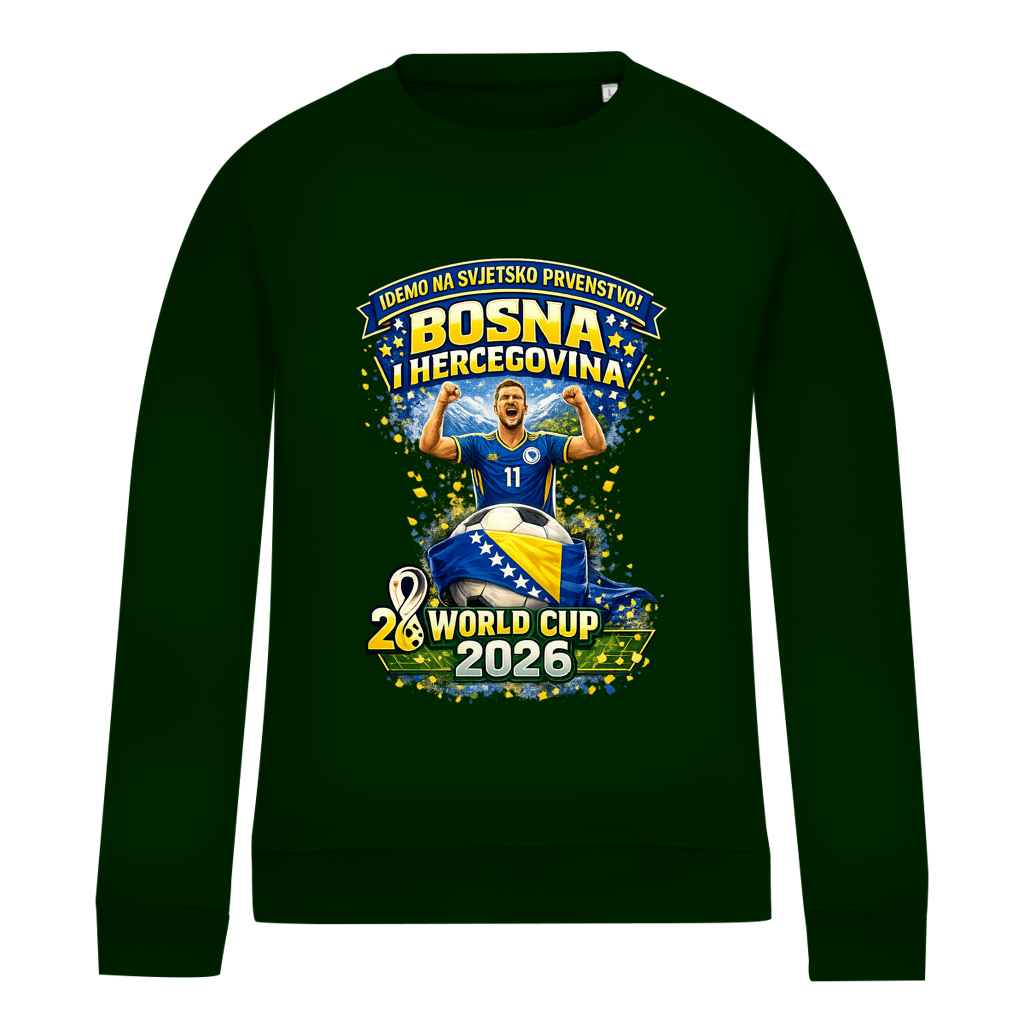 Women's Sweatshirt – Bosnia | Design 01 | Front Print