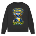 Damen Premium Bio Sweatshirt – Bosnien | Design 01 | Frontprint