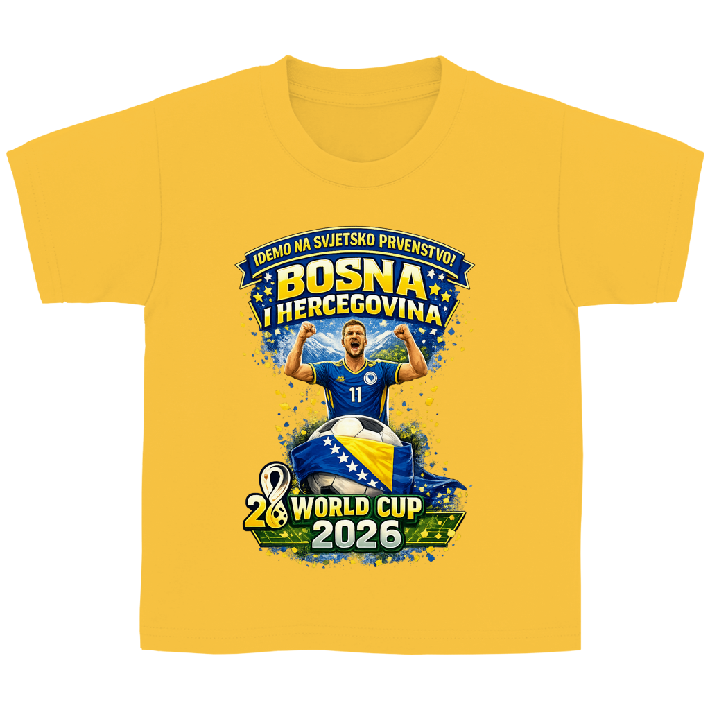Dječija Basic majica – Bosna | Dizajn 01 | Prednja štampa