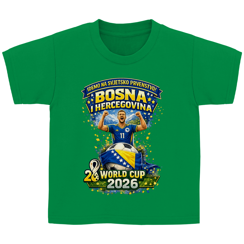 Dječija Basic majica – Bosna | Dizajn 01 | Prednja štampa