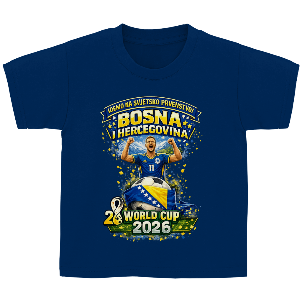 Dječija Basic majica – Bosna | Dizajn 01 | Prednja štampa