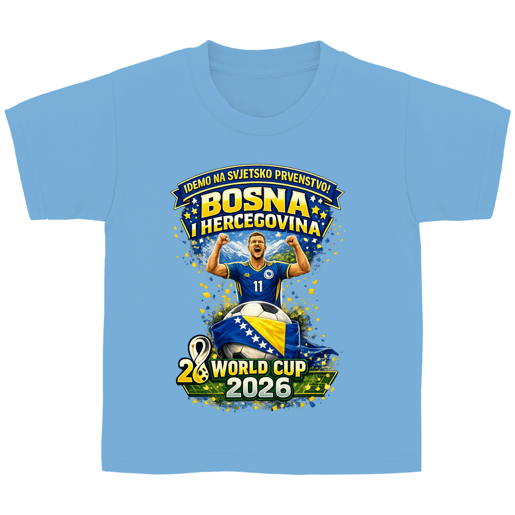 Dječija Basic majica – Bosna | Dizajn 01 | Prednja štampa