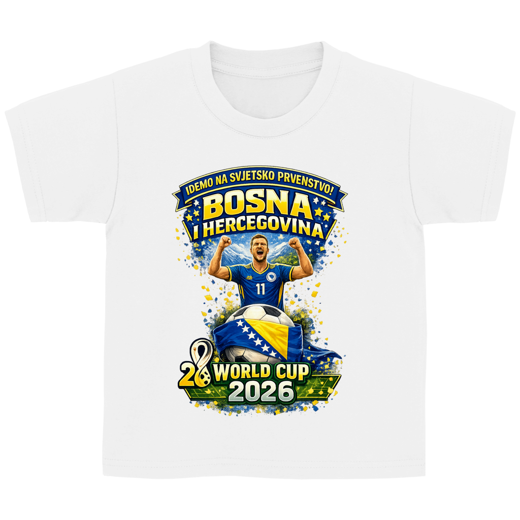 Dječija Basic majica – Bosna | Dizajn 01 | Prednja štampa