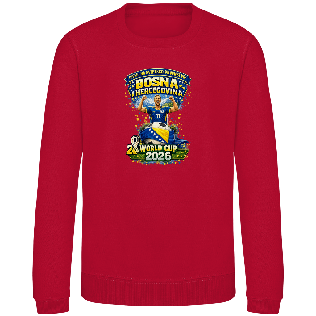 Dječija dukserica – Bosna | Dizajn 01 | Prednja štampa