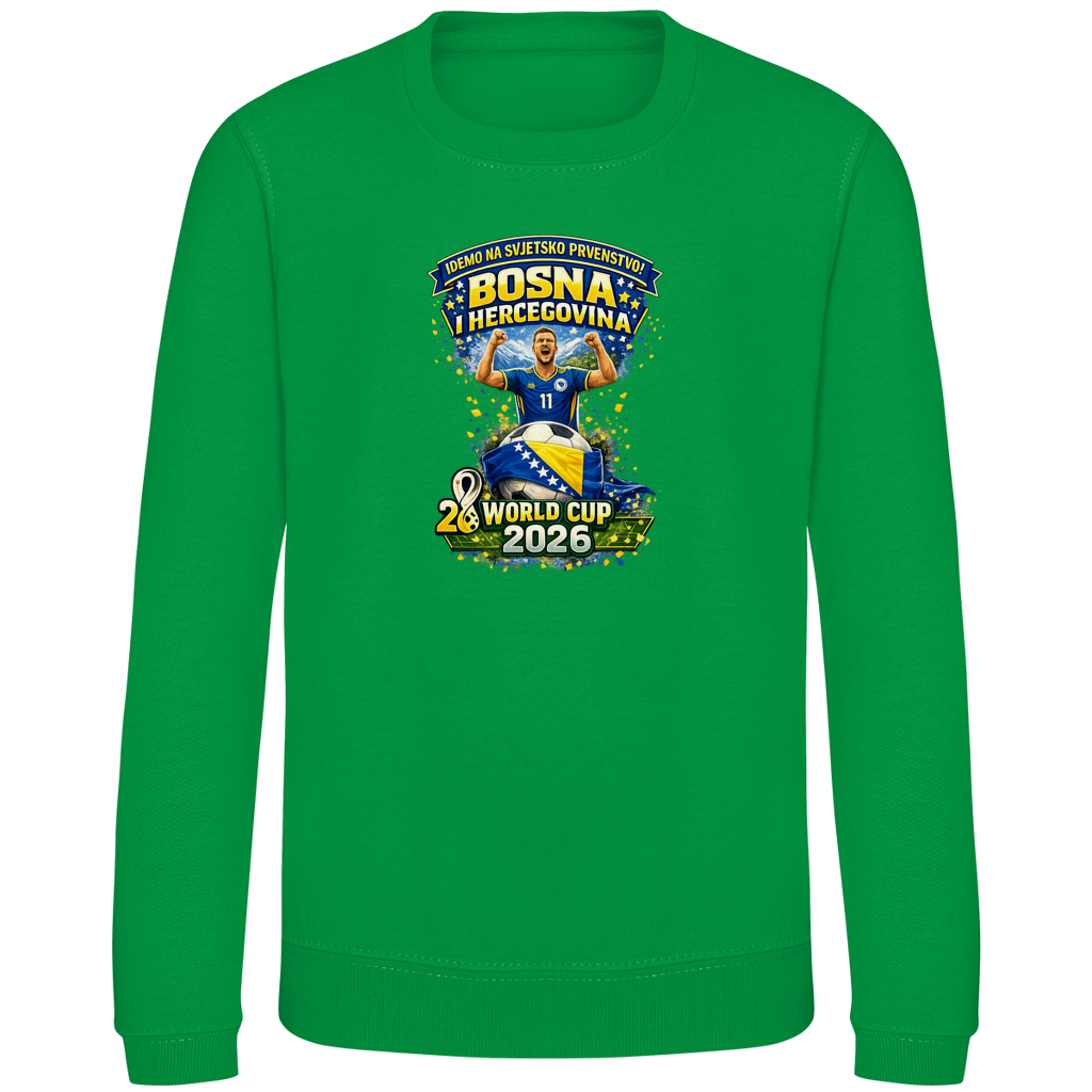 Dječija dukserica – Bosna | Dizajn 01 | Prednja štampa