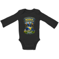 Bodi za bebe dugih rukava – Idemo na Svjetsko prvenstvo | Prednji print