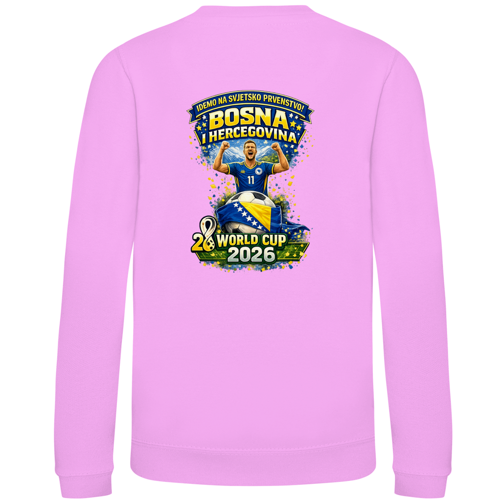Dječija dukserica – Bosna | Dizajn 01 | Print na leđima