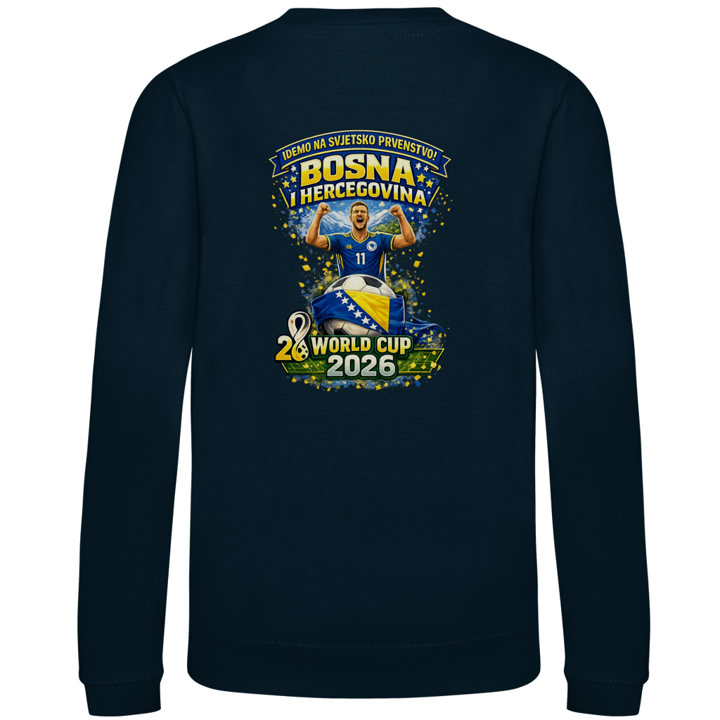 Dječija dukserica – Bosna | Dizajn 01 | Print na leđima