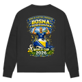 Damen Premium Bio Sweatshirt – Bosnien | Design 01 | Rückenprint