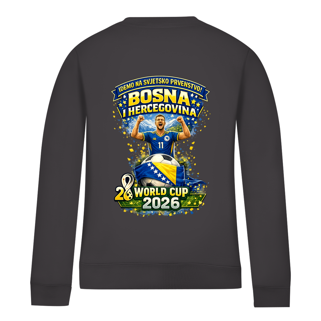 Women's Sweatshirt – Bosnia | Design 01 | Back Print
