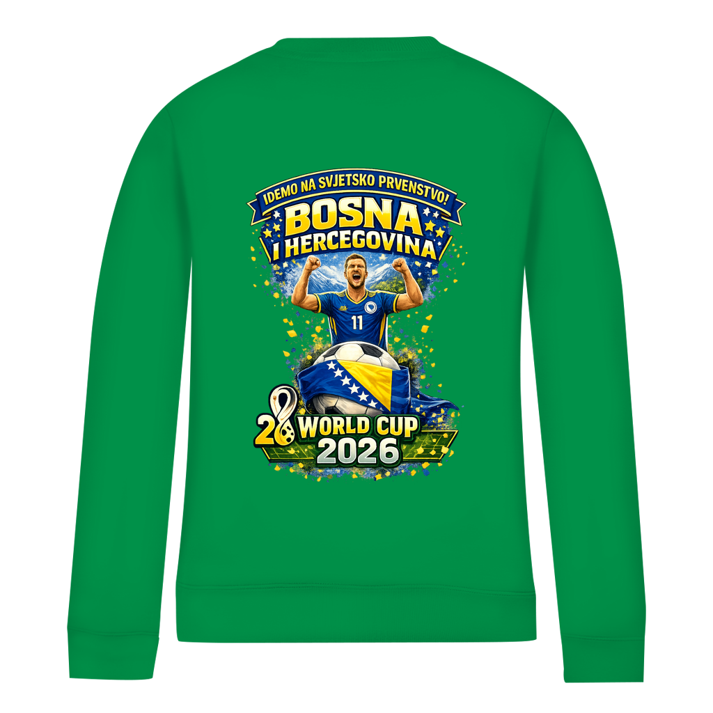 Women's Sweatshirt – Bosnia | Design 01 | Back Print