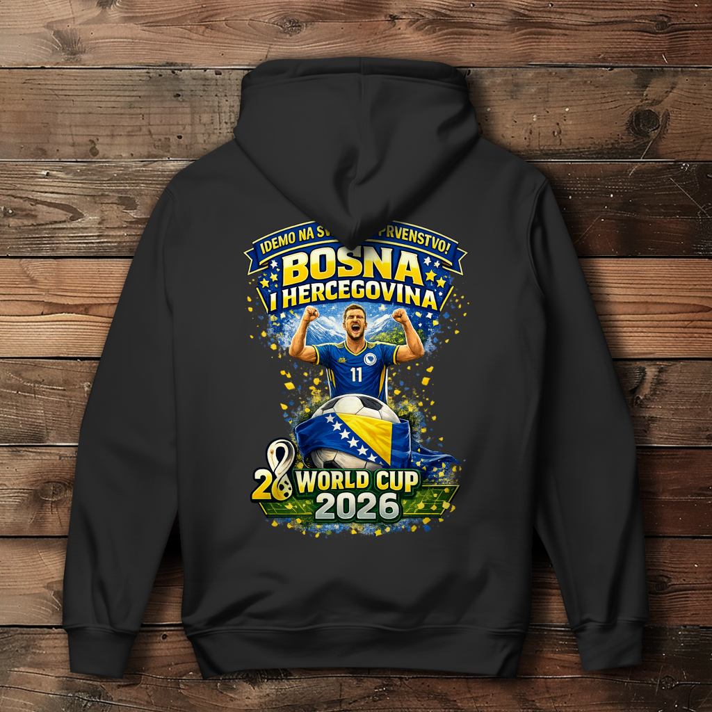 Damen Hoodie – Bosnien | Design 01 | Rückenprint