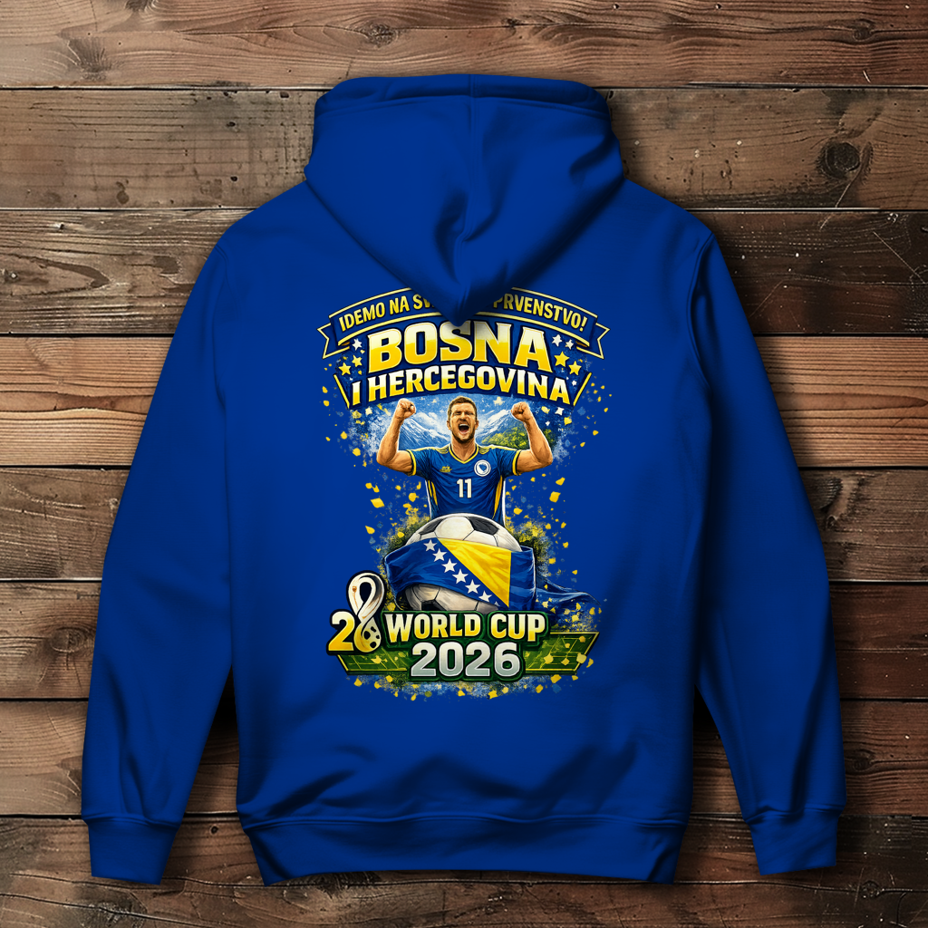 Women's Hoodie - Bosnia | Design 01 | Back Print