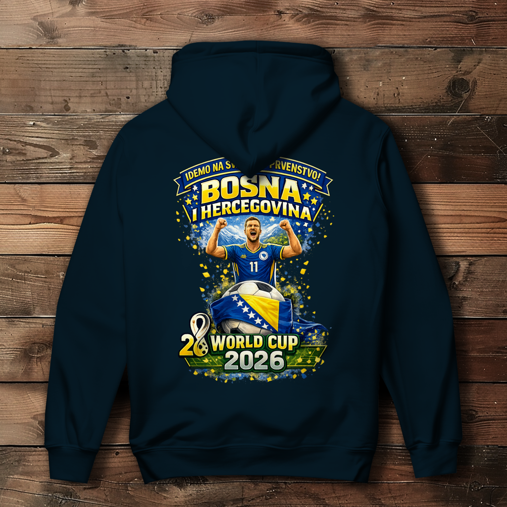 Damen Hoodie – Bosnien | Design 01 | Rückenprint