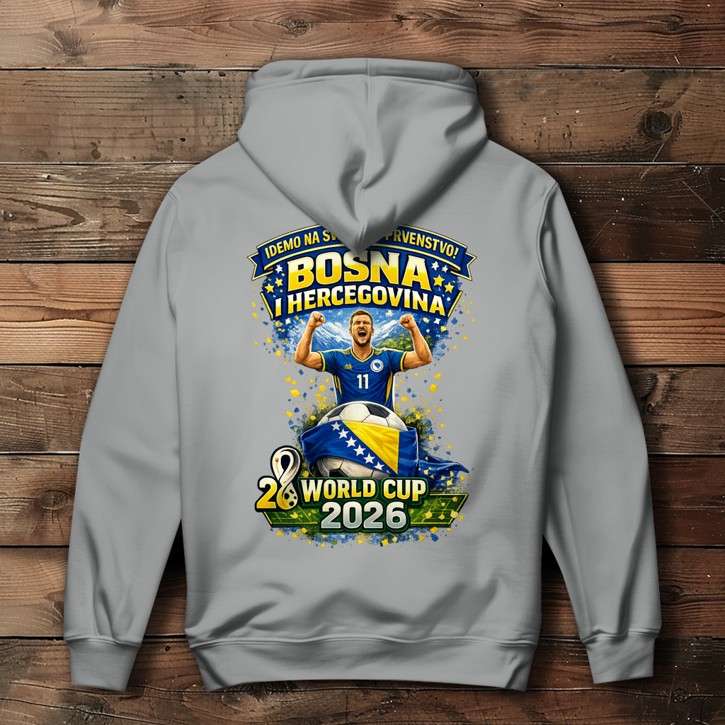Damen Hoodie – Bosnien | Design 01 | Rückenprint