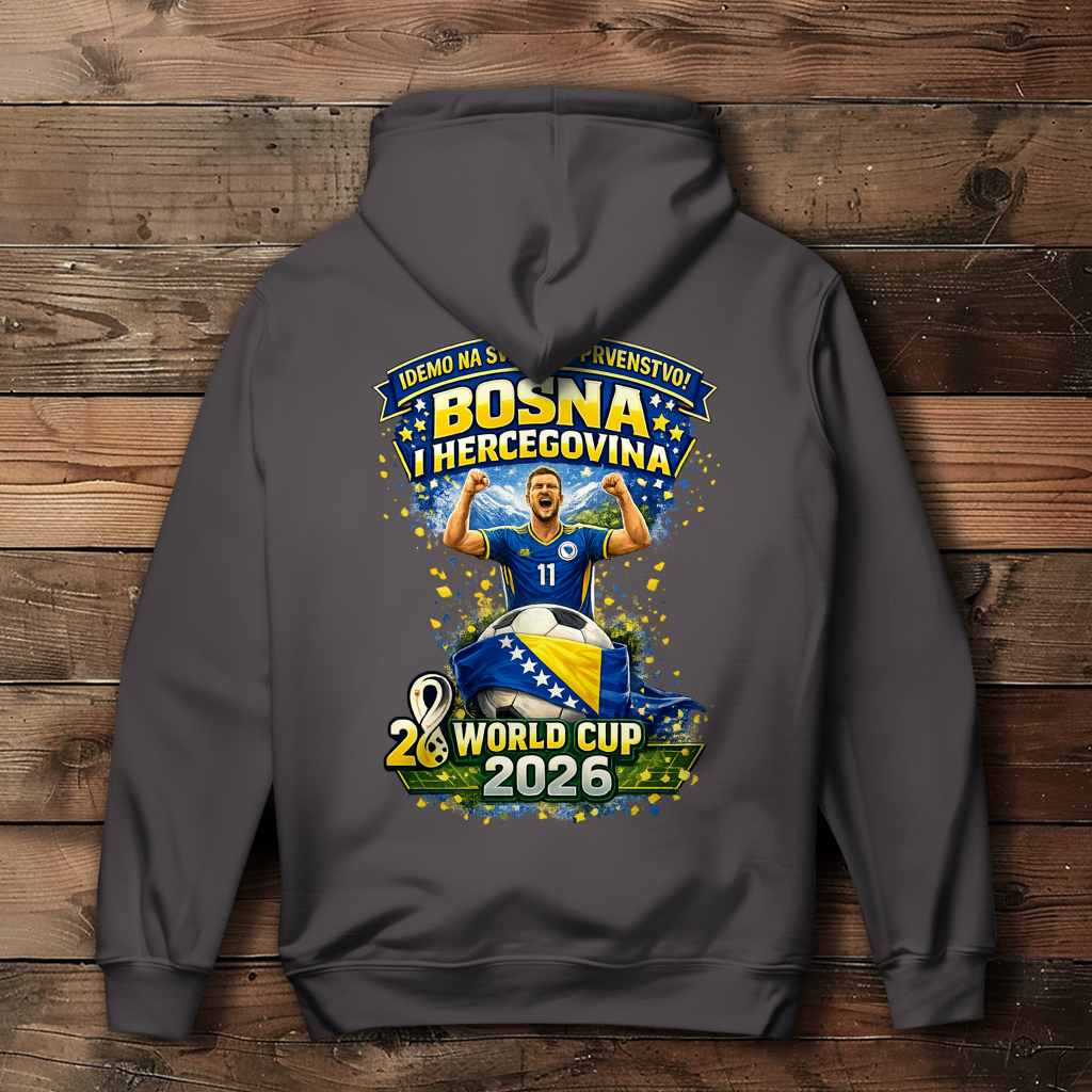 Women's Hoodie - Bosnia | Design 01 | Back Print