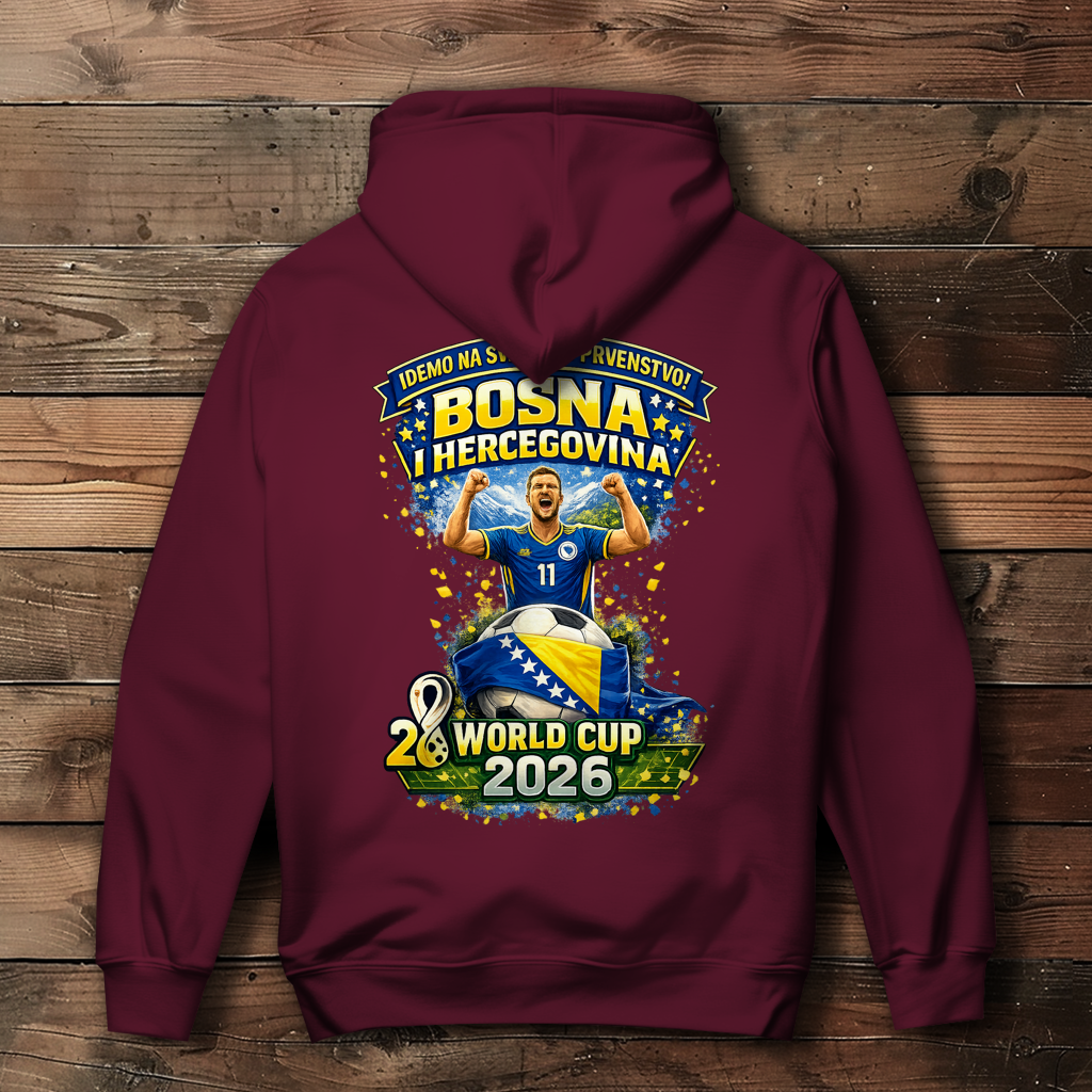 Women's Hoodie - Bosnia | Design 01 | Back Print