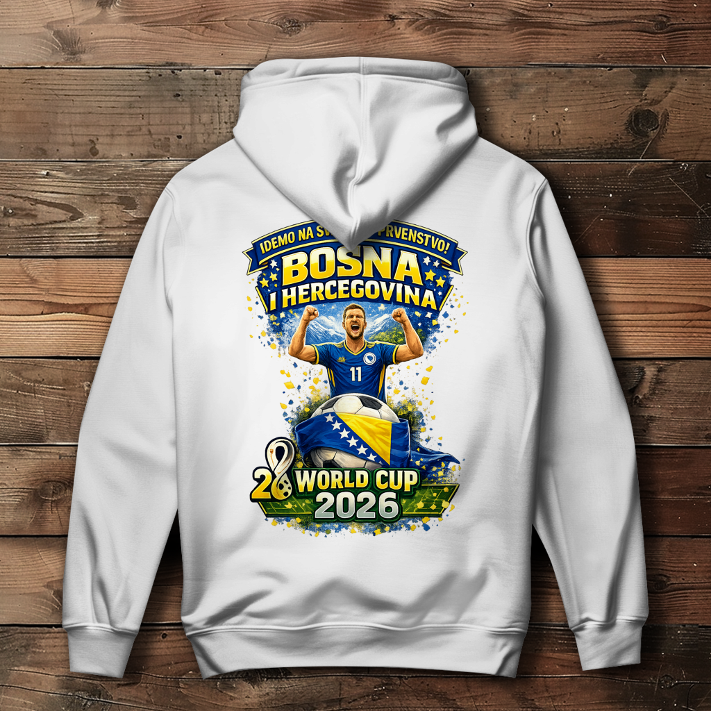 Damen Hoodie – Bosnien | Design 01 | Rückenprint