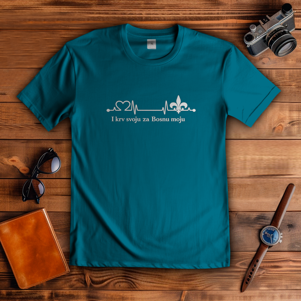 Herren T-Shirt – Za Bosnu Moju | Frontprint