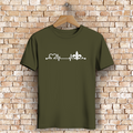 Herren Premium Bio T-Shirt – Srce Bosne | Frontprint