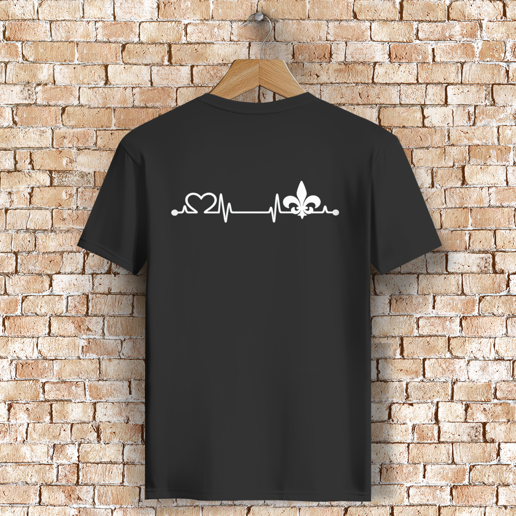 Herren Premium Bio T-Shirt – Srce Bosne | Rückenprint