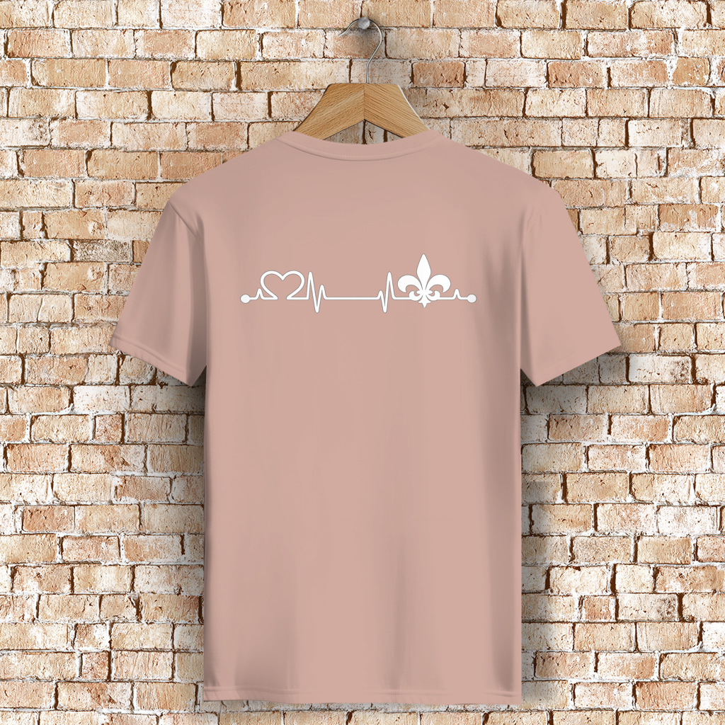 Herren Premium Bio T-Shirt – Srce Bosne | Rückenprint