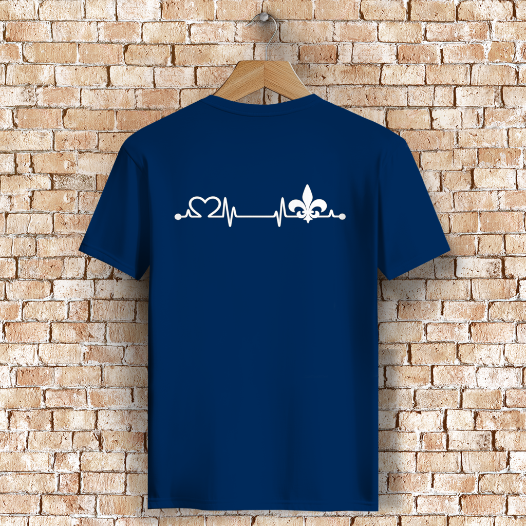 Herren Premium Bio T-Shirt – Srce Bosne | Rückenprint
