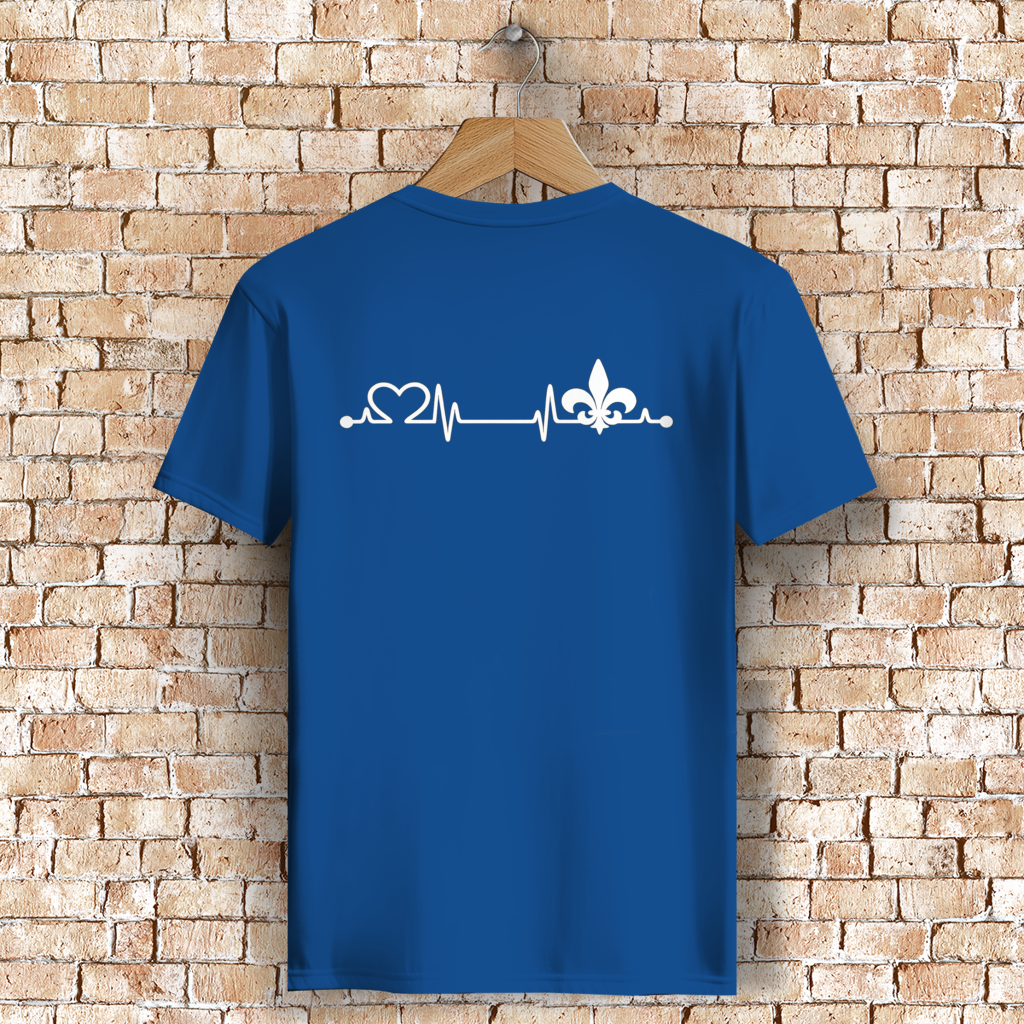 Herren Premium Bio T-Shirt – Srce Bosne | Rückenprint