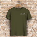 Herren Premium Bio T-Shirt – Srce Bosne | Kleiner Brustprint