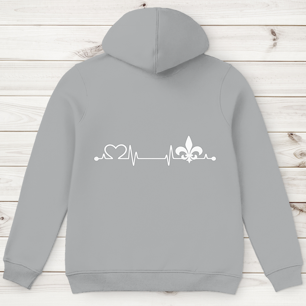Herren Premium Bio Hoodie – Srce Bosne | Rückenprint