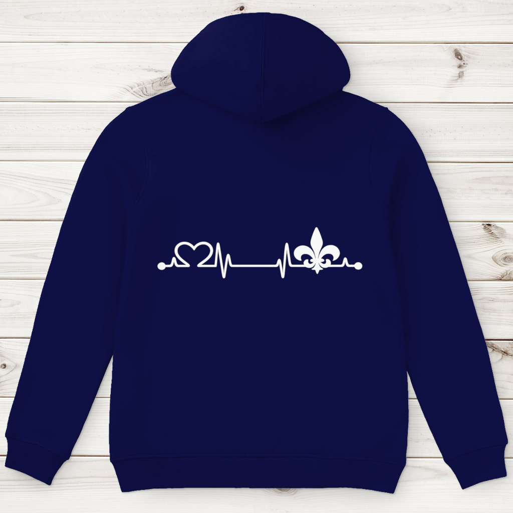 Men's Premium Organic Hoodie – Srce Bosne | Back Print